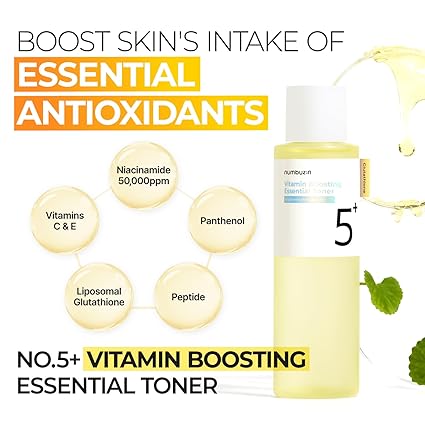 numbuzin No.5 Toner | Vitamin Boosting Essential Toner - 200ml
