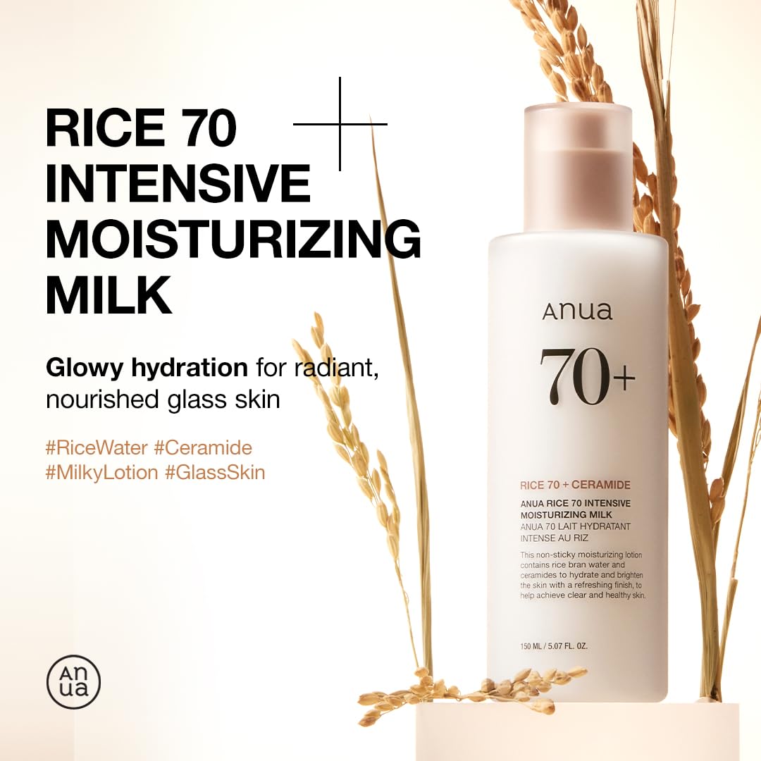 ANUA Rice 70 Intensive Moisturizing Milk,
