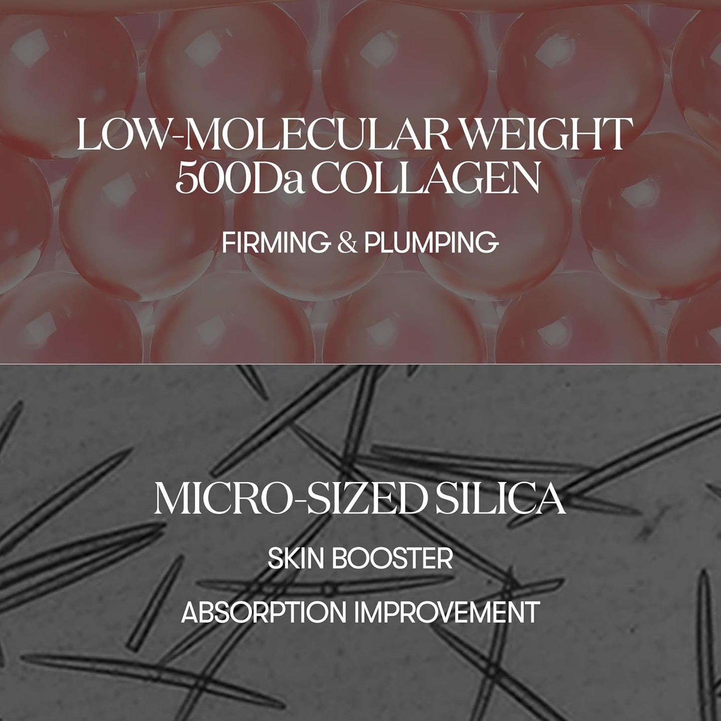 VT COSMETICS Collagen Reedle Shot 100, Microneedling Serum, Firming & Elasticity, 500Da Collagen Extract, Soft & Glass Skin, Pink Serum, Korean Skin Booster 1.69Fl Oz(50ml)