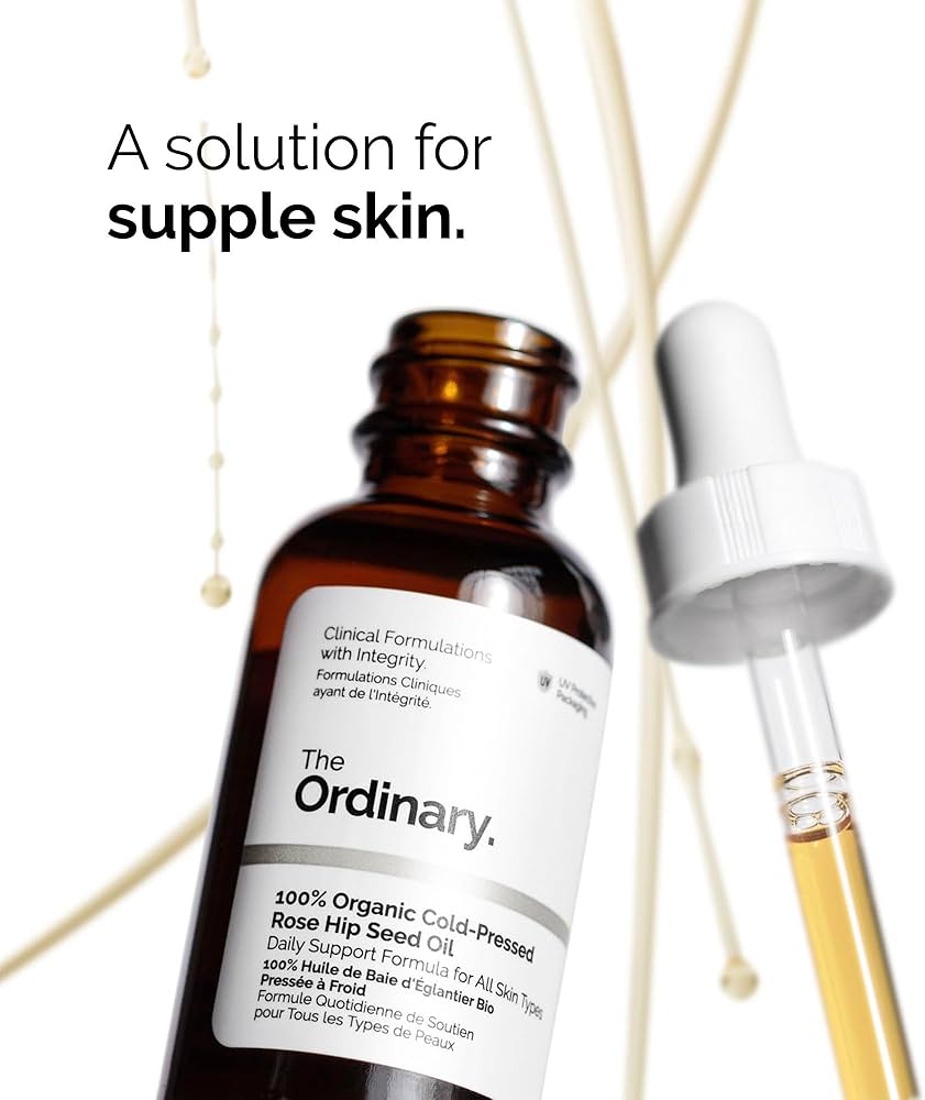 The Ordinary  100% Organic Cold-Pressed  Rose Hip Seed Oil  30 ml