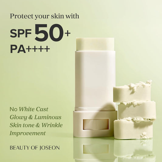Beauty of Joseon Matte Sun Stick : Mugwort+Camelia for face Sunscreen moisturizing with SPF 50 PA++++ Korean sunscreen skincare 18g