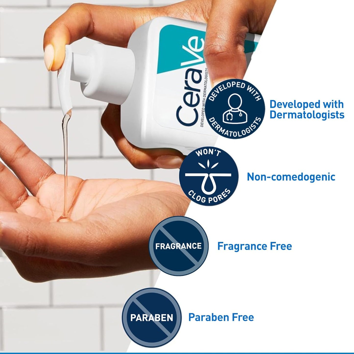 CeraVe Acne Control Cleanser | With 2% Salicylic Acid & Niacinamide