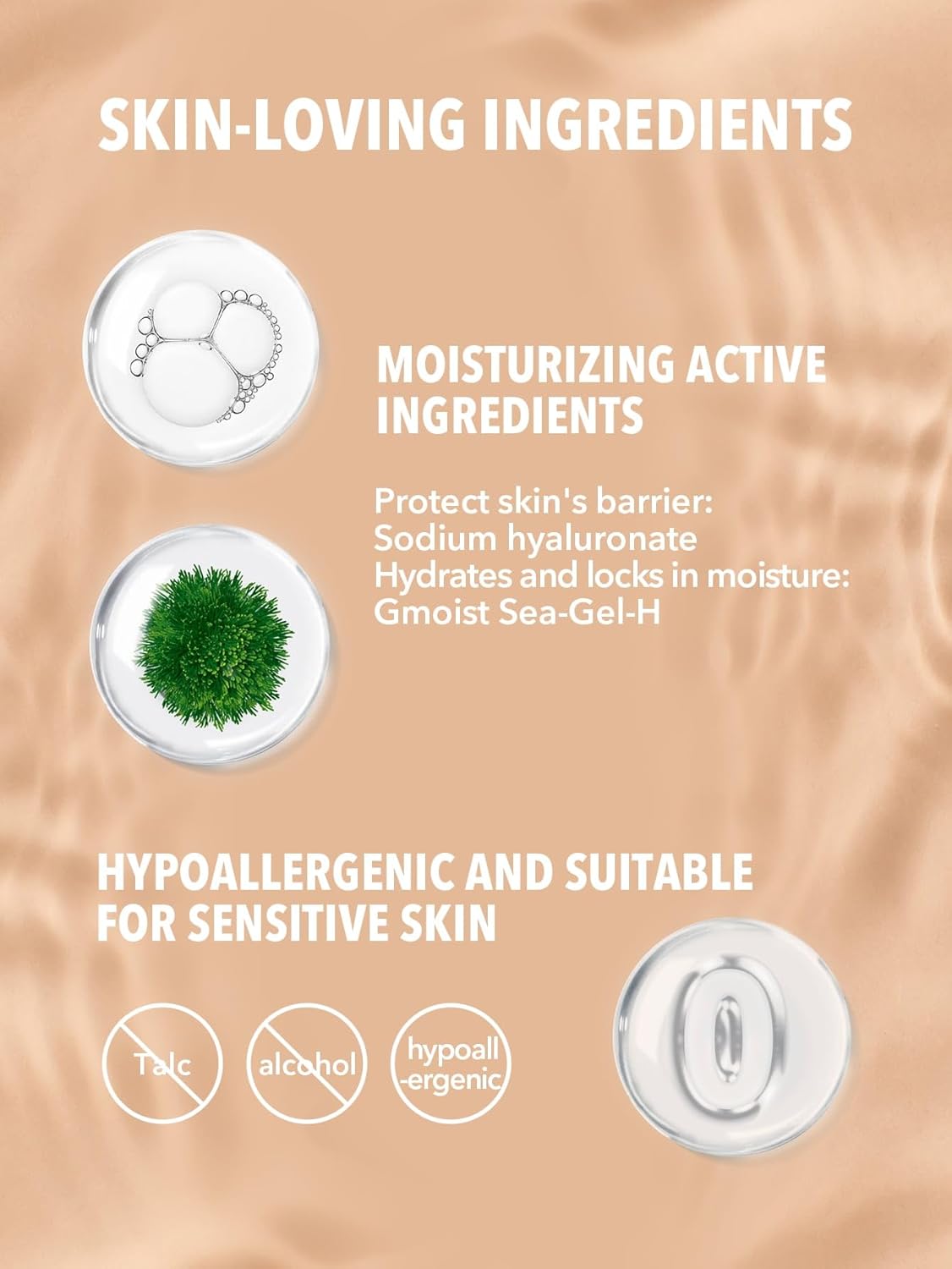 SHEGLAM Hydrating Cream Full Coverage Foundation Balm Long Lasting Concealer Face Foundation for Dry Skin - Chestnut