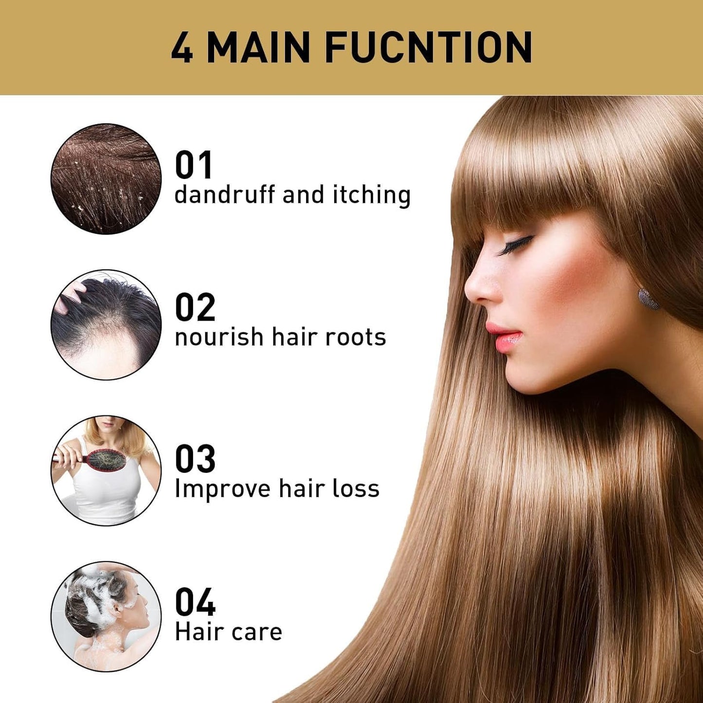 JANGOU Sakura Japanese Shampoo - Japan'S No. 1, Sakura Japanese Shampoo and Conditioner, Sakura Japanese Hair Growth Shampoo, Honey Shampoo Japanese Sakura, Sakura Shampoo From Japan (3 in 1)