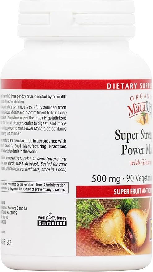 Maca Rich by Natural Factors 90 CAP.