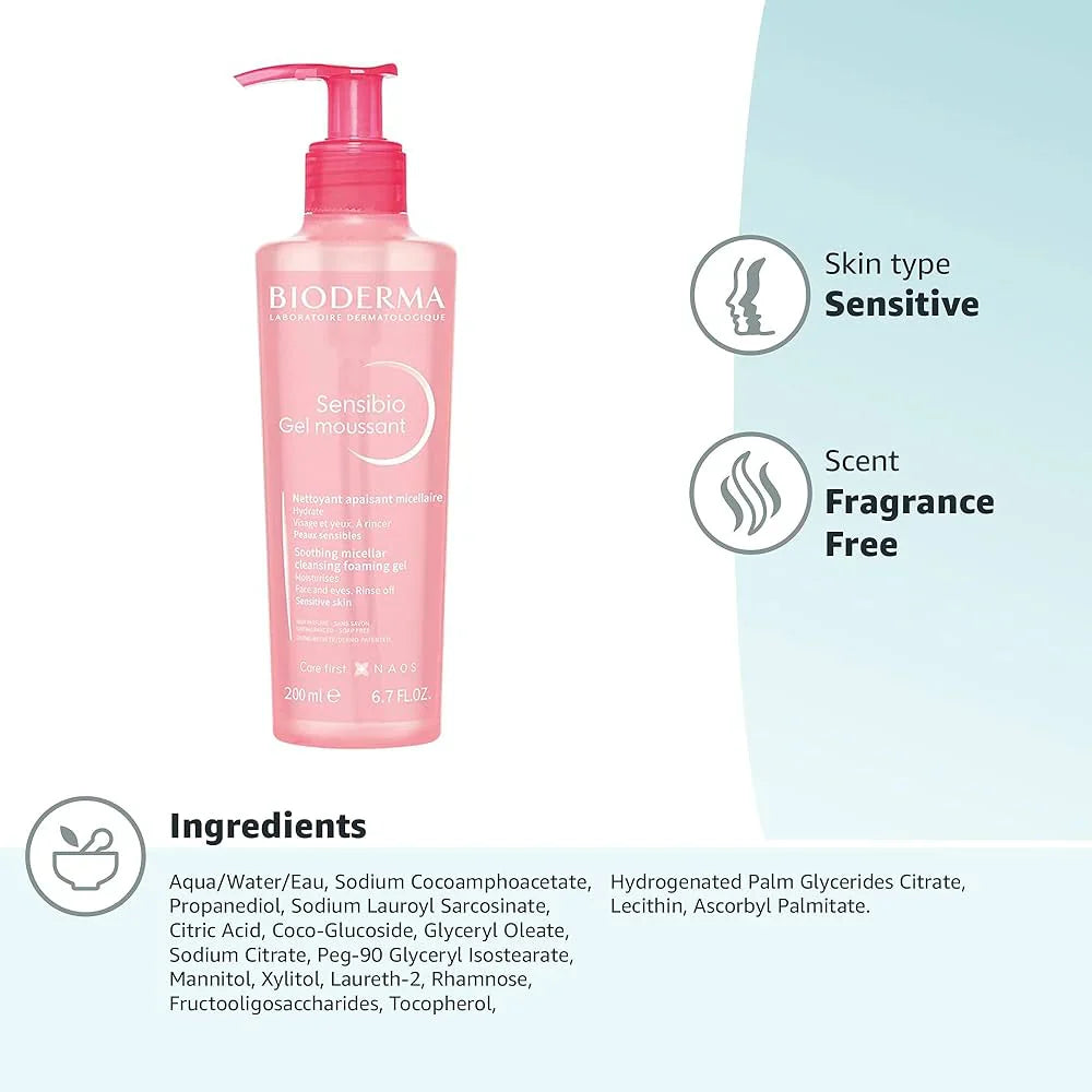 Bioderma Créaline Foaming Gel 500 ml