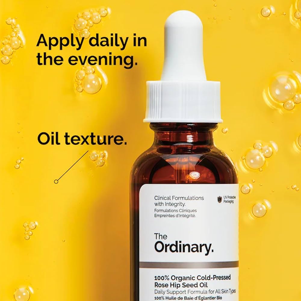 The Ordinary  100% Organic Cold-Pressed  Rose Hip Seed Oil  30 ml