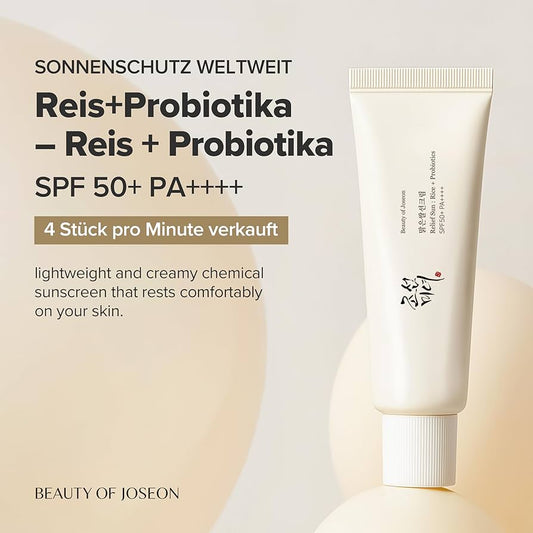 Beauty of Joseon Daily Relief Sunscreen – SPF 50+ PA++++ Soothing & Hydrating UV Protection (50 ml)