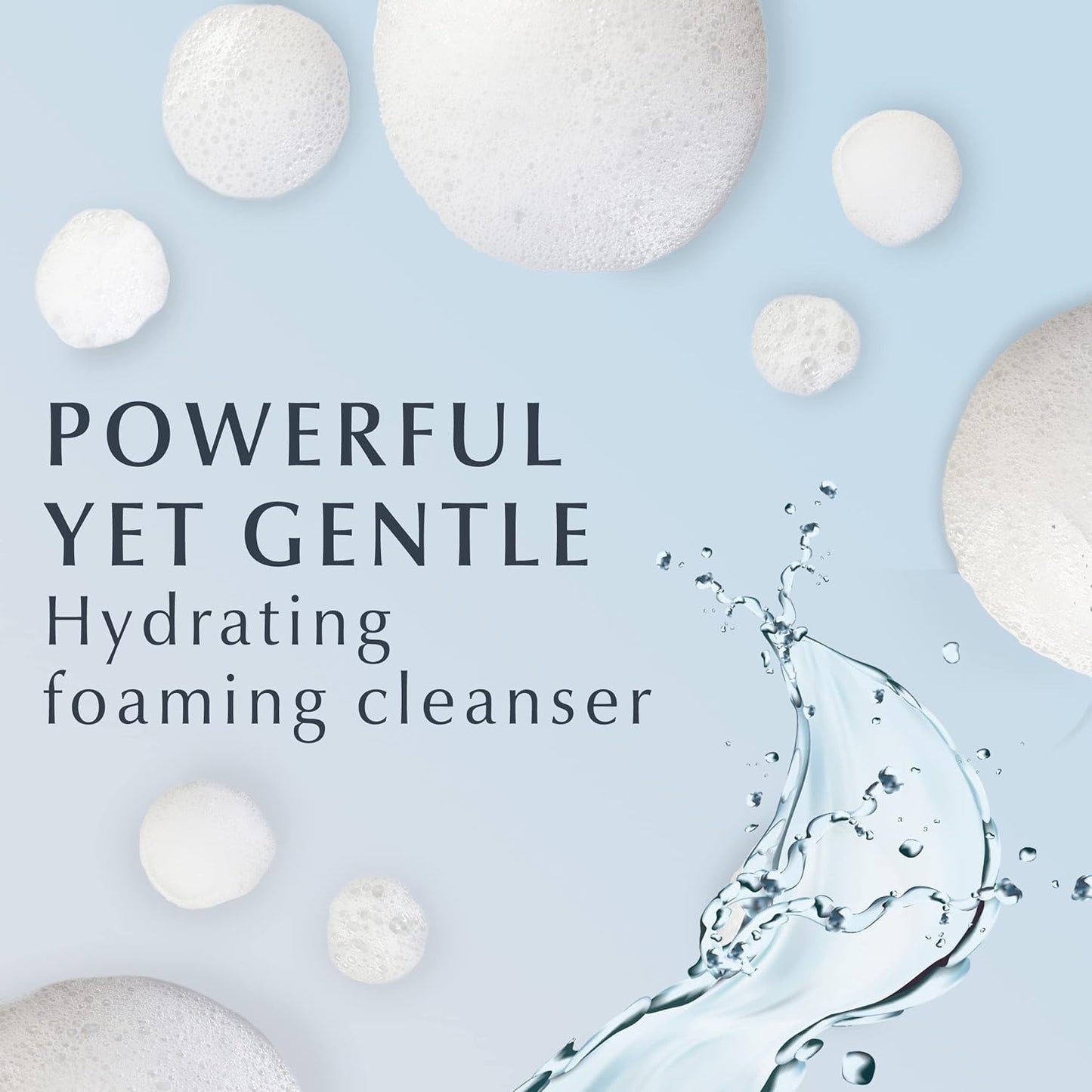 Eucerin Hydrating Foaming Daily Facial Cleanser with Hyaluronic Acid