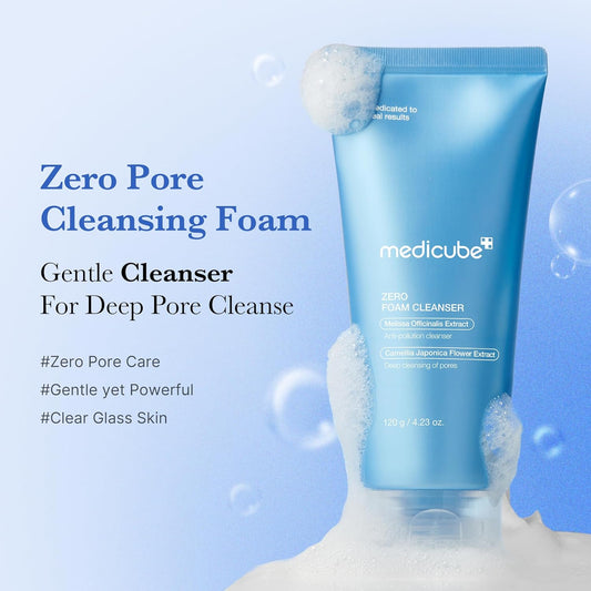 medicube Zero Foam Cleanser for Sensitive Skin