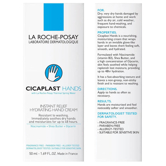 La Roche-Posay Cicaplast Mains – Barrier Repairing Hand Cream (50ml)