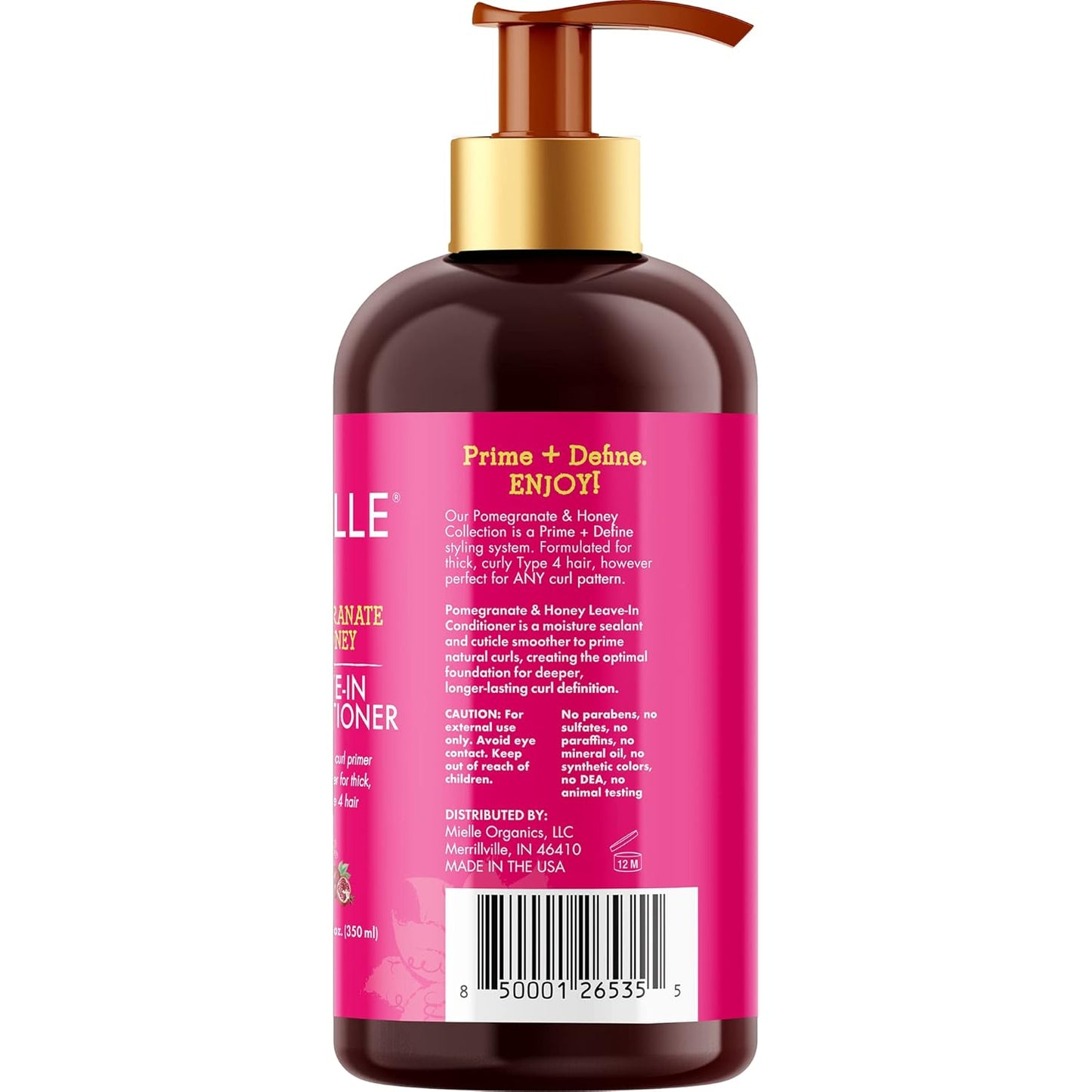 MIELLE Pomegranate & Honey Leave-In Conditioner 355 ml