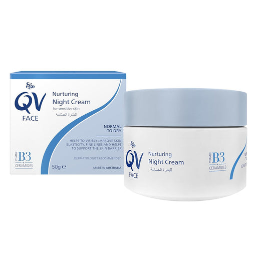 Ego Qv Face Nurturing Night Cream 50G by Ego Pharmaceuticals