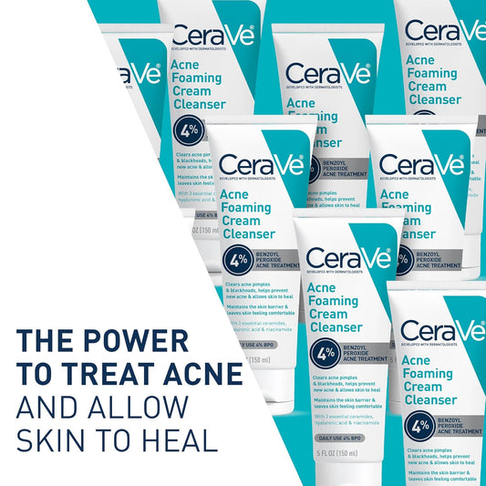 CeraVe Acne Foaming Cream Cleanser 148/150 ml