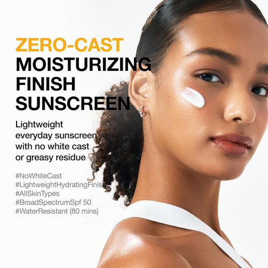 Anua Zero-Cast Moisturizing Finish Sunscreen,SPF 50,