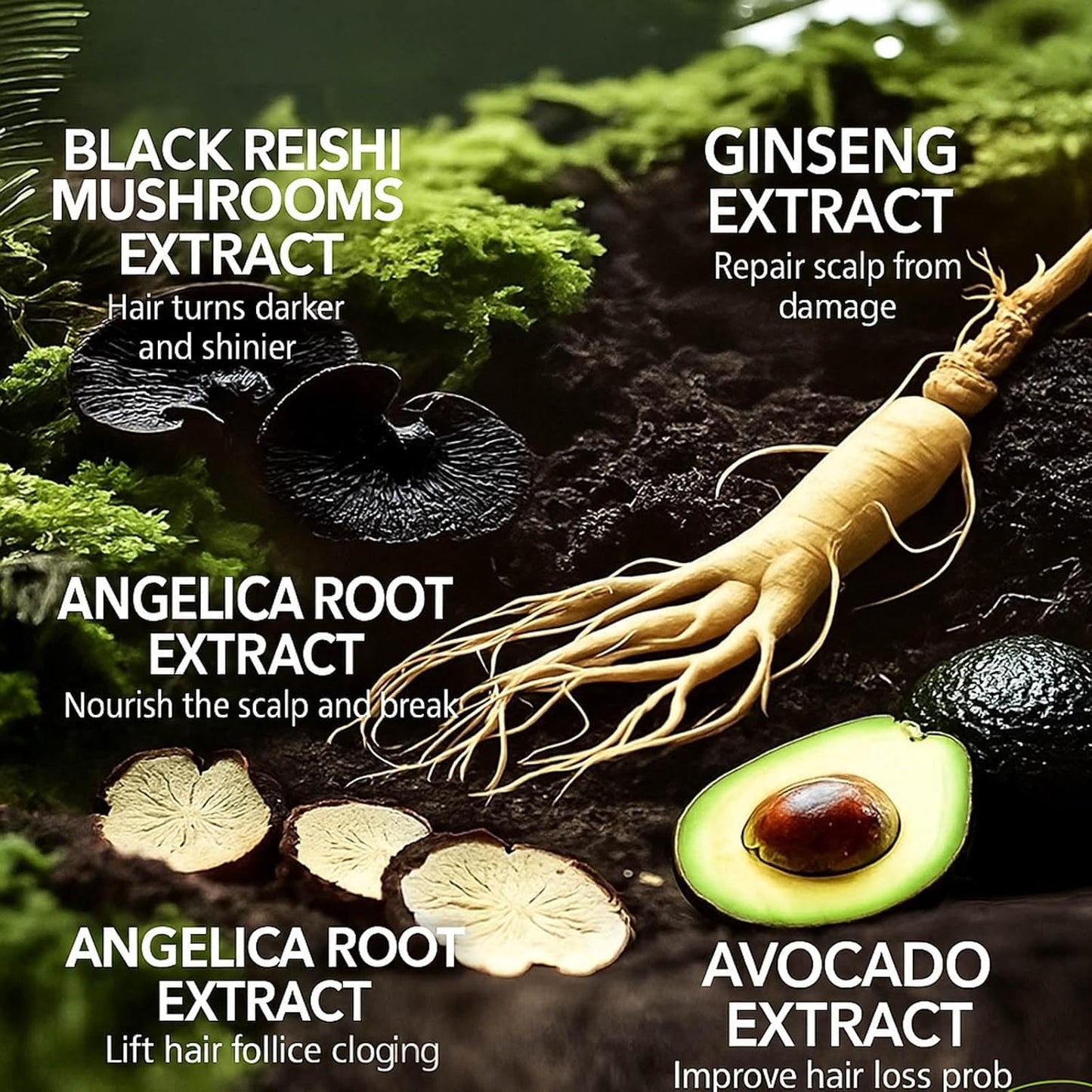 Nature Triangle Shampoo Bar, Nature Seven Green Soap Shampoo, Herbal Hair Care, Gentle Cleansing, Strengthens Hair for Women and Mens With a Foaming