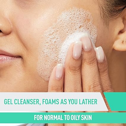 CeraVe Foaming Facial Cleanser | For Normal to Oily Skin