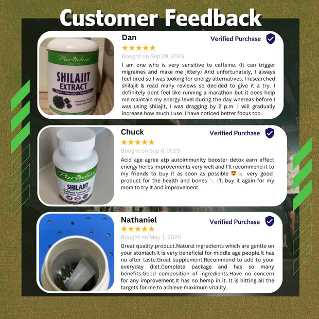 SHILAJIT  EXTRACT  dietary  supplement  60 caps