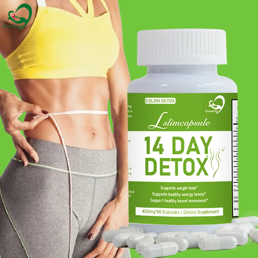 Chinaherbs, Lslimcapsule, Colon Detox, 14 Day Detox [Dietary Supplement], 60 Capsules