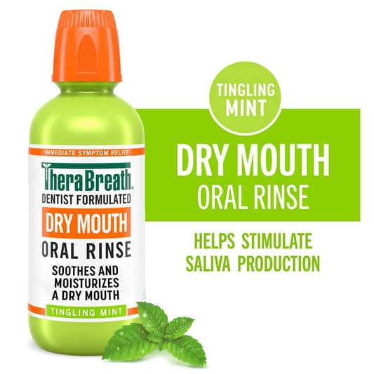 Therabreath oral rinse mouthwashes