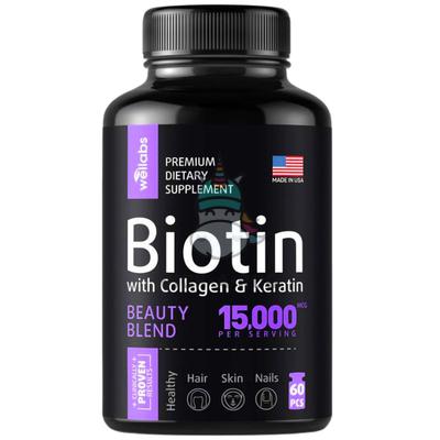 Biotin 15000, Hair Skin and Nails in Osu - Vitamins & Supplements
