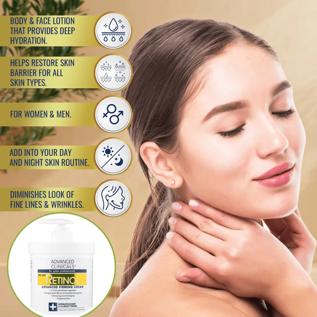 Advanced Clinicals Retinol Advanced Firming Cream