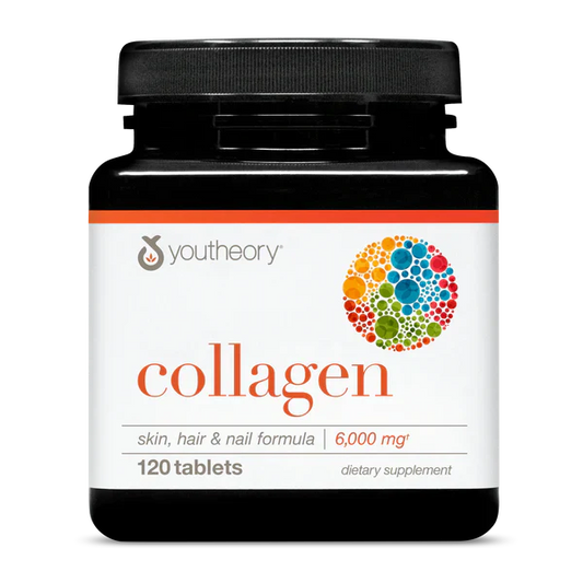 youtheory  Collagen  (Type 1 & 3)  [Dietary Supplement]  120 Tablets