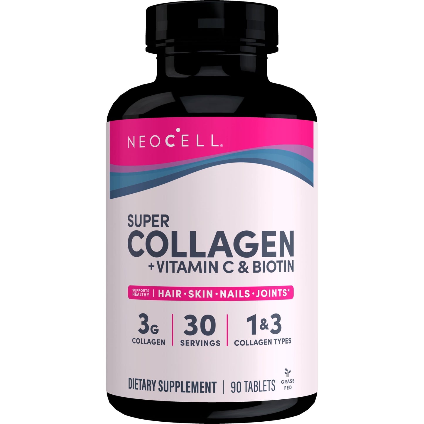 NEOCELLSuperCollagen+Vitamin C & Biotin(For Healthy Skin, Hair, Nails & Joint Support). 180 TABLET