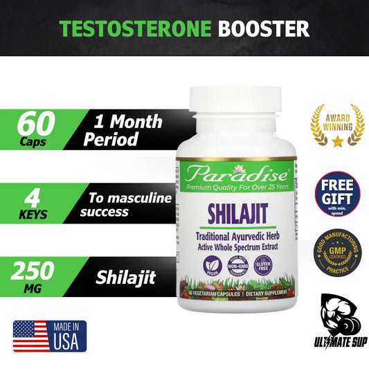 SHILAJIT  EXTRACT  dietary  supplement  60 caps