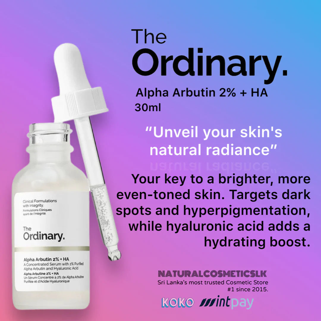 The Ordinary Alpha Arbutin 2% + HA 30 ml