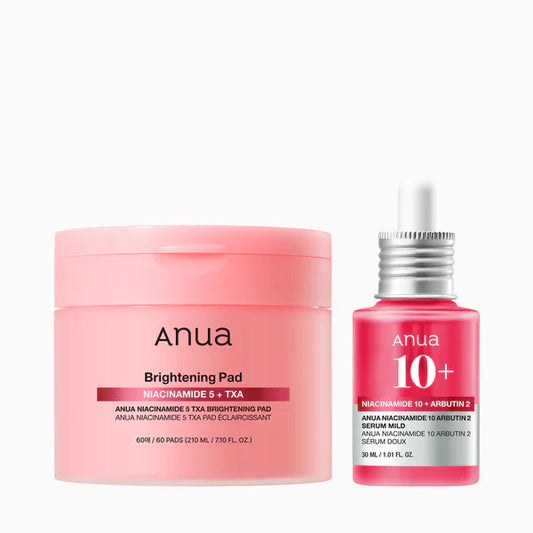 Anua Dark Spot Brightening Duo - Brightening Pads & Serum