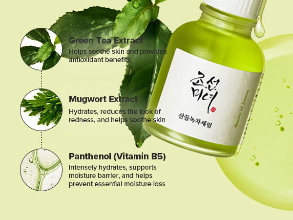 Beauty of Joseon Calming Serum Green Tea + Panthenol 30m