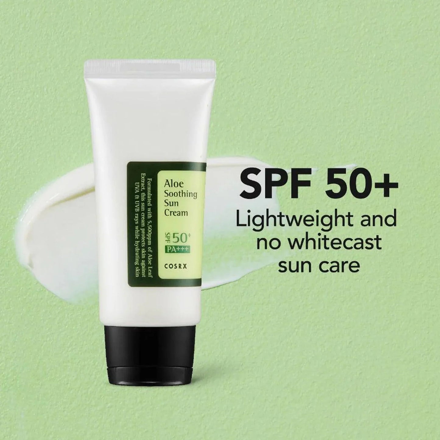 Cosrx Aloe soothing sun cream SPF 50+ pa+++ 50ml
