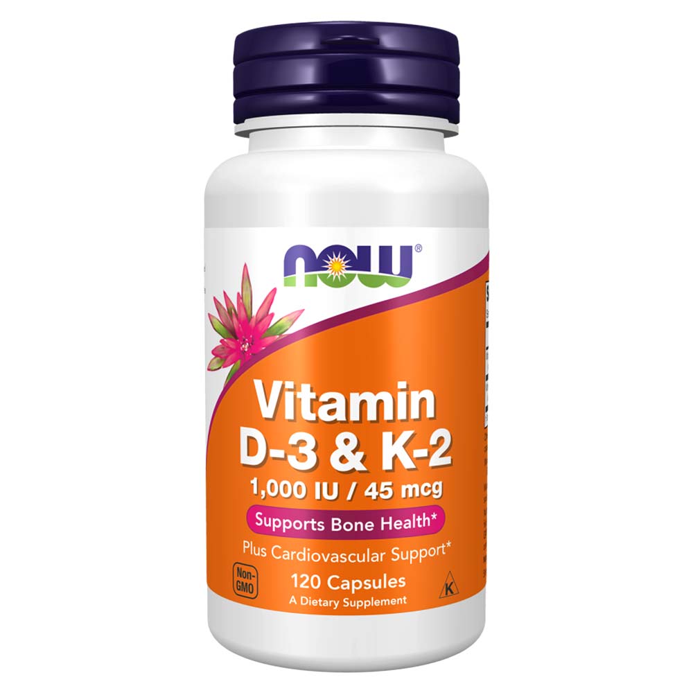 NOW Supplements, Vitamin D-3 & K-2,