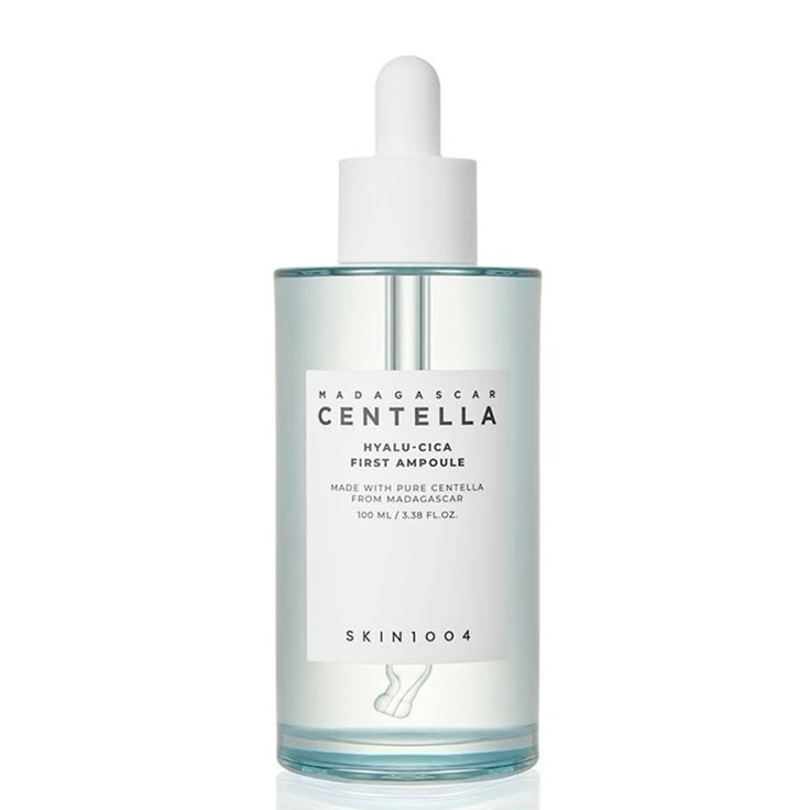 SKIN1004 Hyalu-CICA First Ampoule – 3.38 fl.oz (100ml) | Deep Soothing Hydration for Dry & Sensitive Skin
