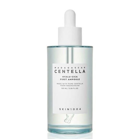 SKIN1004 Hyalu-CICA First Ampoule – 3.38 fl.oz (100ml) | Deep Soothing Hydration for Dry & Sensitive Skin