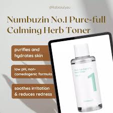numbuzin No.1 Pure-Full Calming Herb Toner 100ml