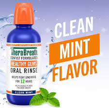 Therabreath oral rinse mouthwashes
