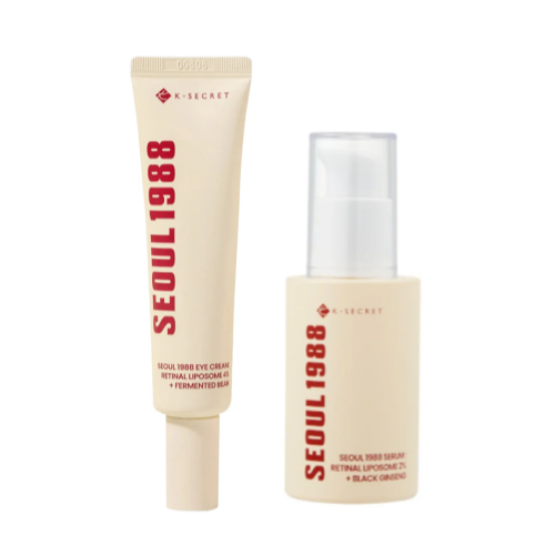 SEOUL 1988 Retinol Eye Cream + Serum Duo – Anti-Aging & Brightening BOTH