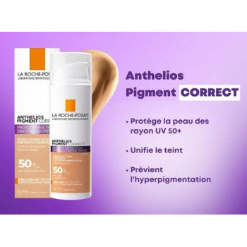 LA ROCHE-POSAY ANTHELIOS Pigment Correct Photocorrection Daily Tinted Cream, 50+ SPF 50 ml