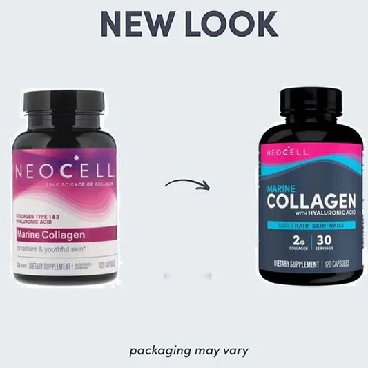 NEOCELL  Marine Collagen  (For Radiant & Youthful Skin)  120 Capsules