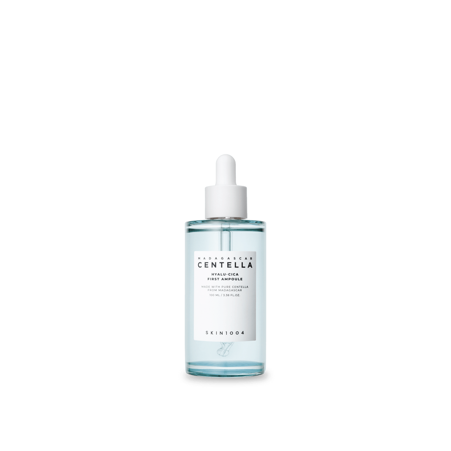 SKIN1004 Hyalu-CICA First Ampoule – 3.38 fl.oz (100ml) | Deep Soothing Hydration for Dry & Sensitive Skin