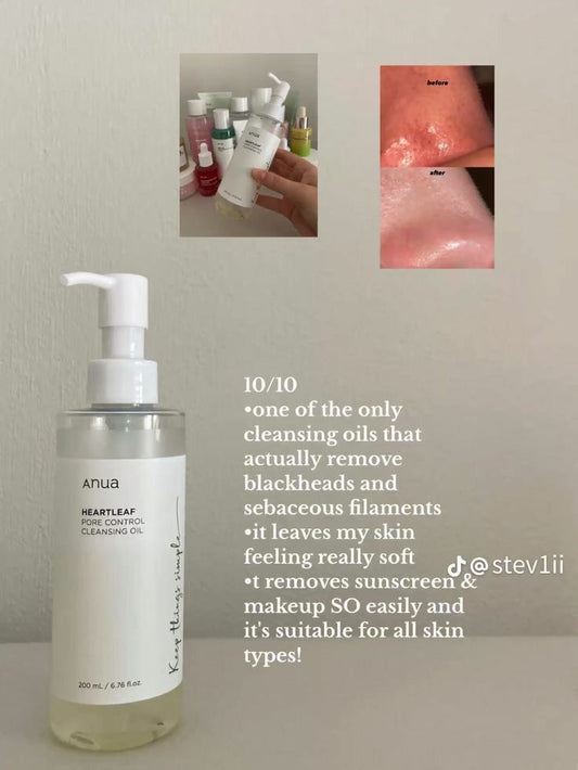 Anua Heartleaf Complete Skincare Set – Acne & Dark Spot Care Routine (5-Step)