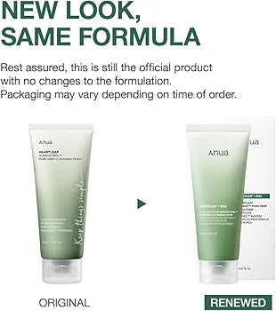 ANUA Heartleaf Quercetinol Pore Deep Cleansing Foam