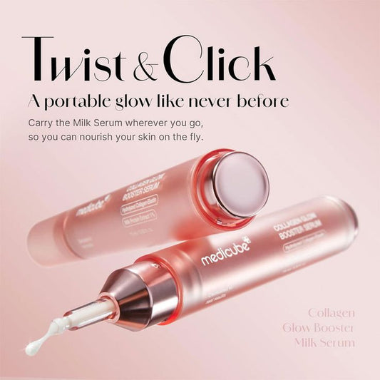 Medicube Collagen Glow Booster Serum – Milky Glazing, Firming & Radiance Enhancer