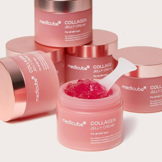 Medicube Collagen Jelly Cream – Glass Glow Hydrating Gel with Niacinamide & Hydrolyzed Collagen