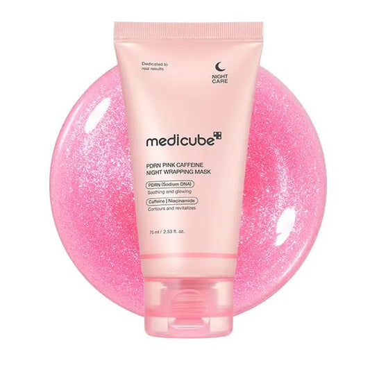 Medicube Pink Caffeine PDRN Overnight Wrapping Mask