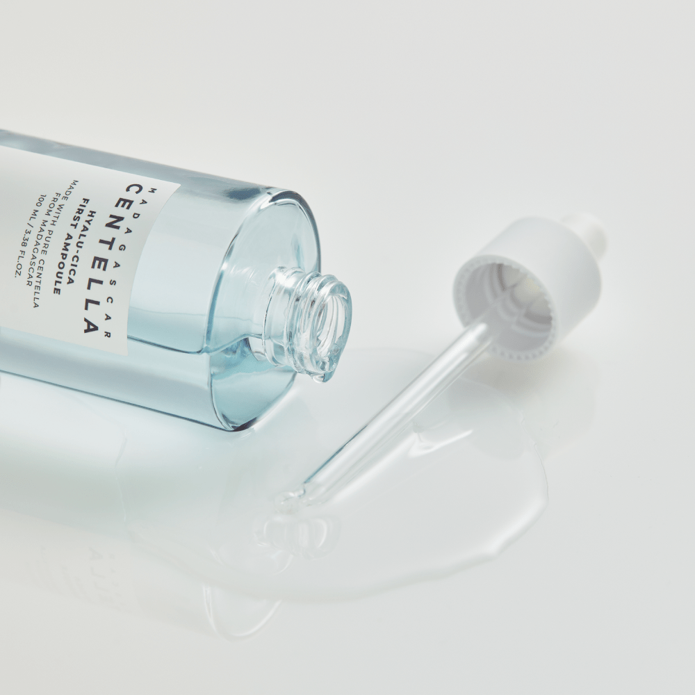 SKIN1004 Hyalu-CICA First Ampoule – 3.38 fl.oz (100ml) | Deep Soothing Hydration for Dry & Sensitive Skin