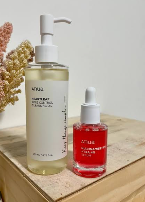 Anua Oil Cleanser & Niacinamide Serum Duo