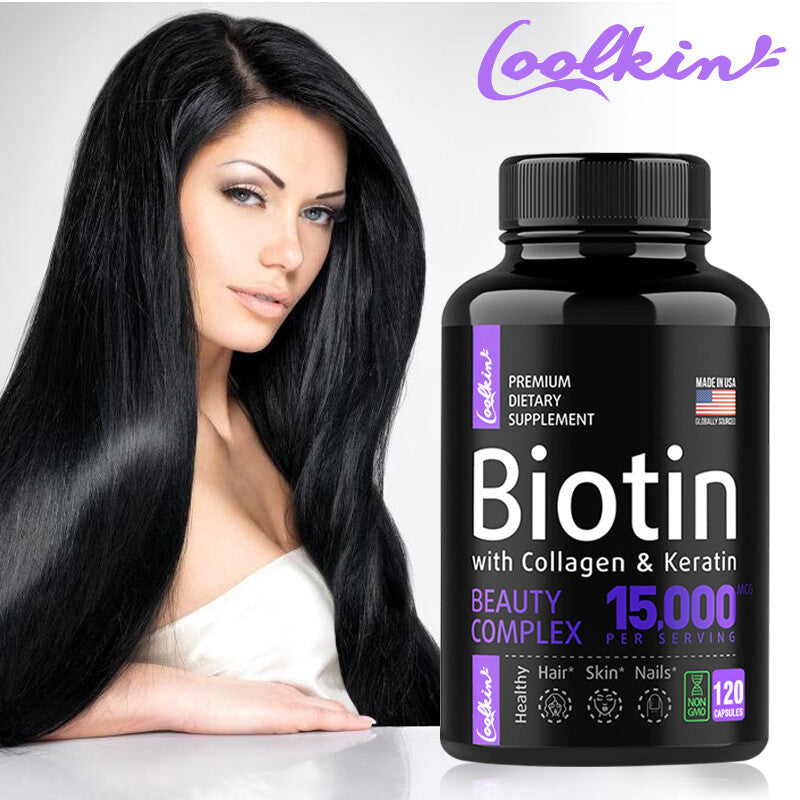 Biotin 15000, Hair Skin and Nails in Osu - Vitamins & Supplements